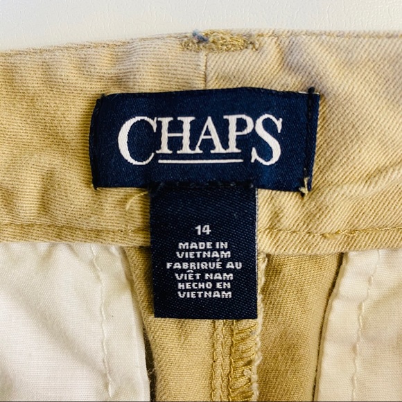 Chaps Flat front Khakis / Uniform pants - Picture 2 of 4